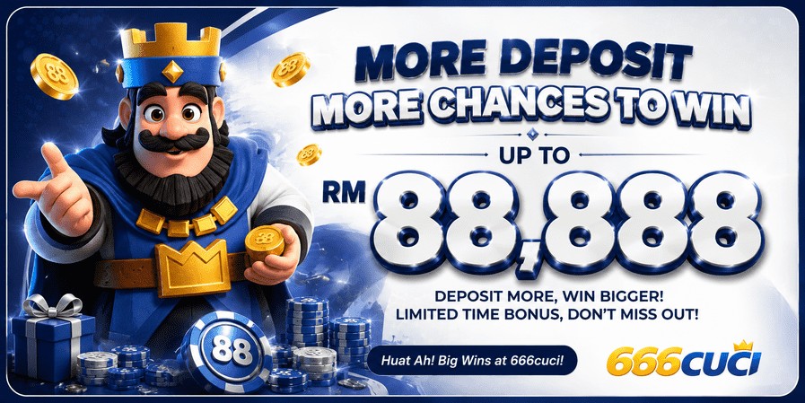 Cuci666 Grand Jackpot RM88,888 promotion banner